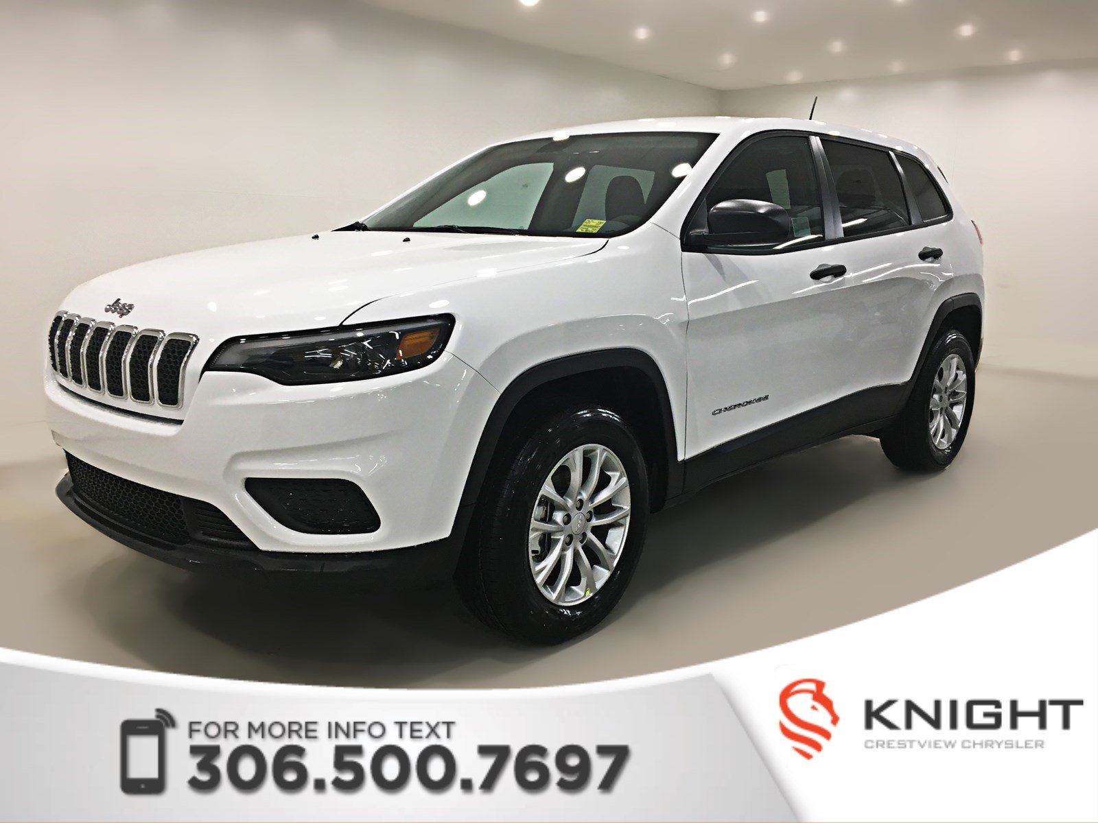 New 2019 Jeep Cherokee Sport 4x4 V6 | Heated Seats and Steering Wheel ...