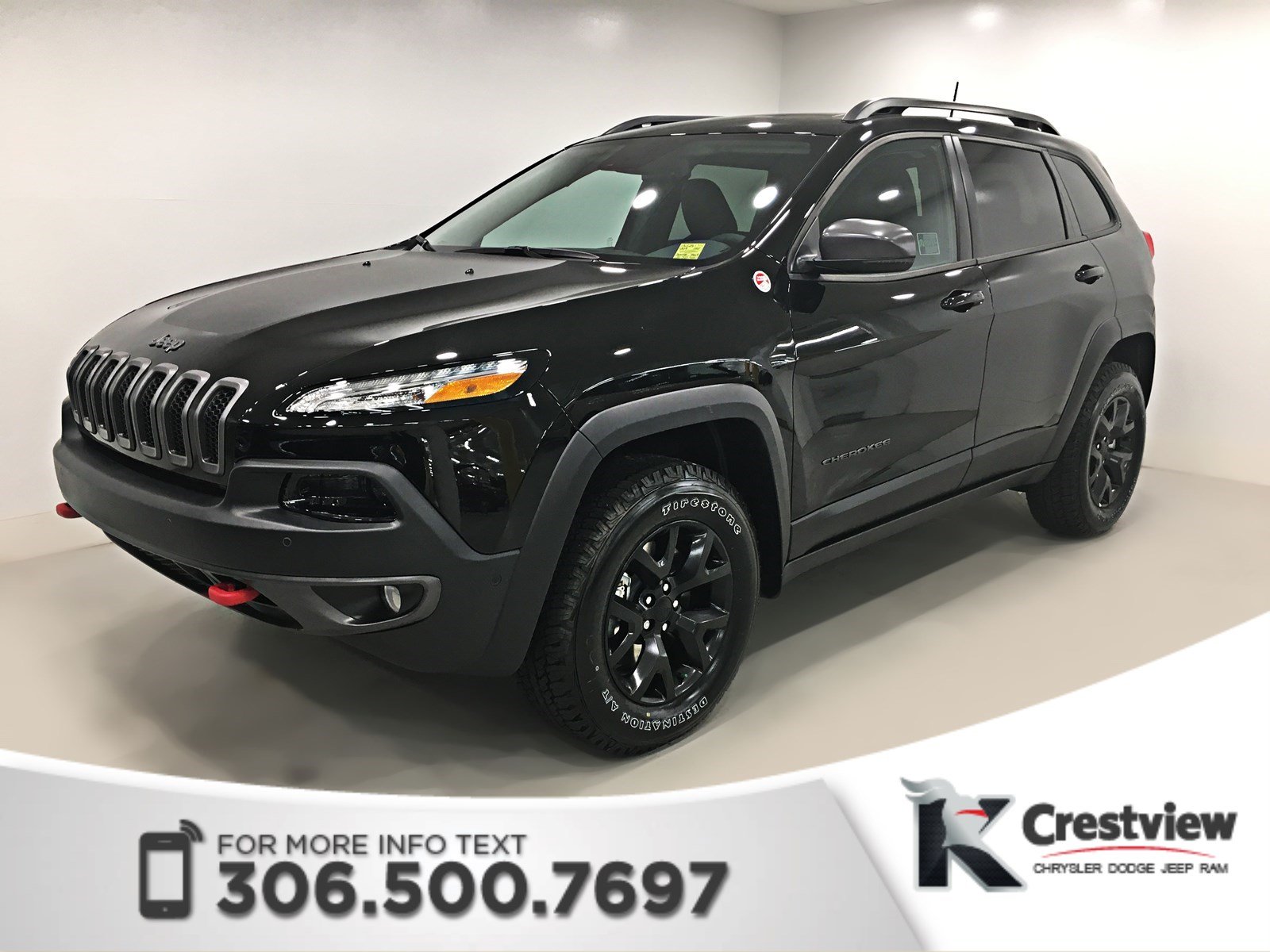 New 2018 Jeep Cherokee Trailhawk Leather Plus 4x4 V6 | Sunroof ...