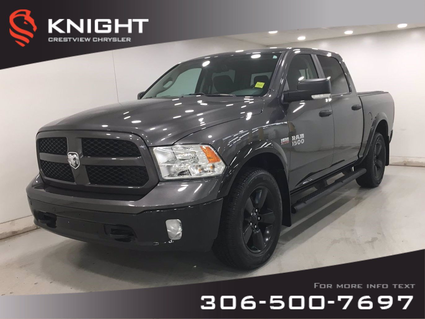 Certified Used 2017 Ram 1500 Outdoorsman Crew Cab | Navigation | Crew ...