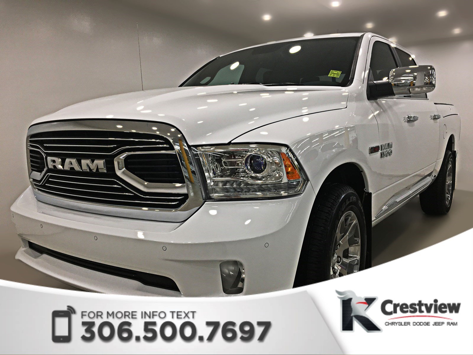 New 2018 Ram 1500 Limited Crew Cab Ecodiesel Sunroof Navigation Crew Cab Pickup Near Moose 0459