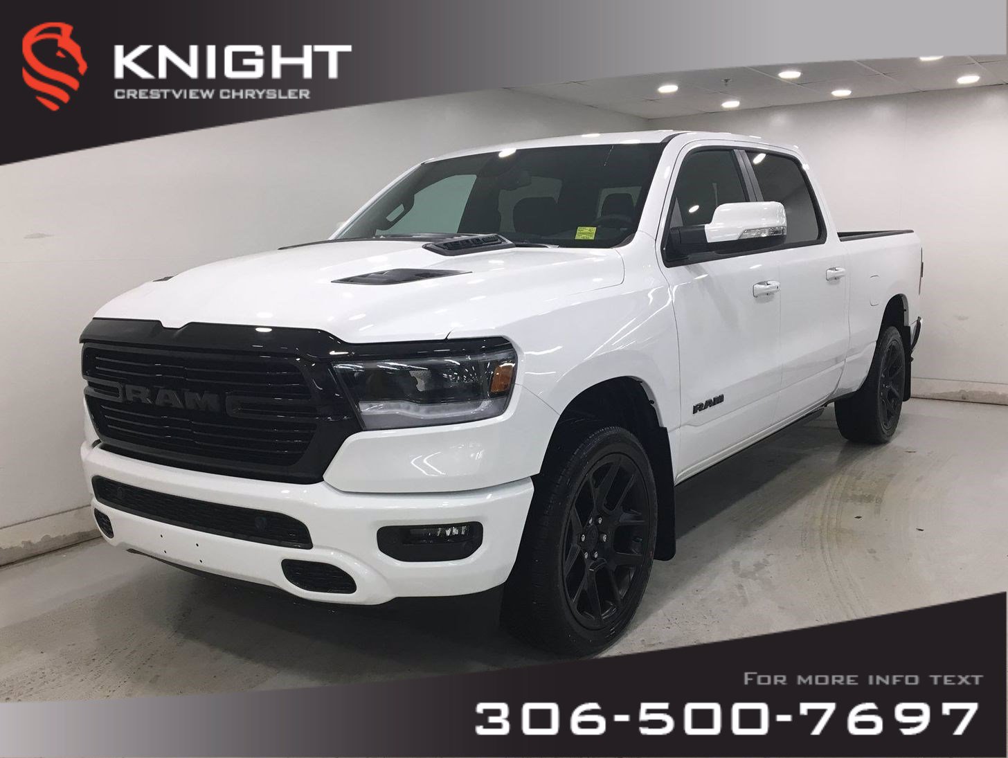 New 2020 Ram 1500 Sport Crew Cab | Leather | Sunroof | Navigation | 12 ...