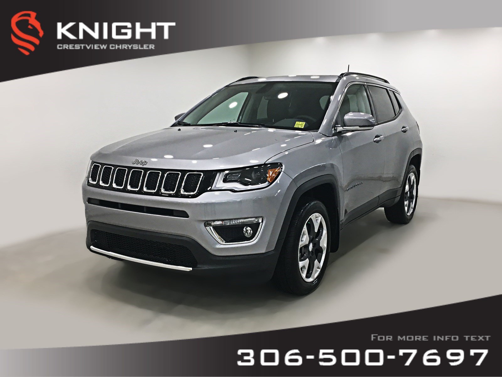 New 2019 Jeep Compass Limited 4x4 Sunroof Navigation 4wd Sport Utility
